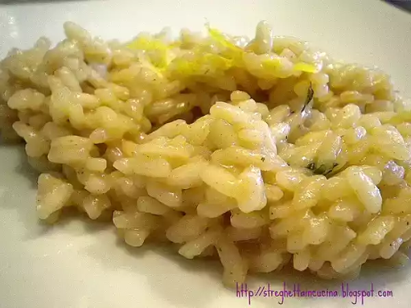 Ricetta Risotto timo e limone