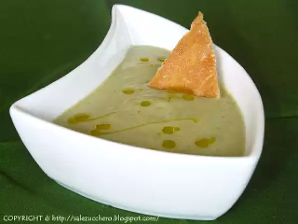 Ricetta Crema di broccoli ed acciughe