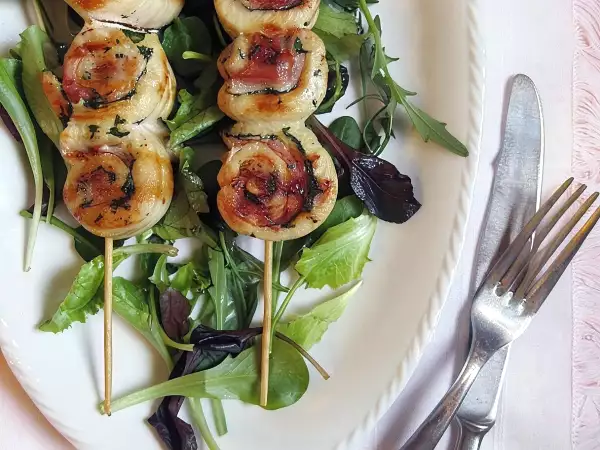 Ricetta Rotolini di pollo aromatici alla piastra