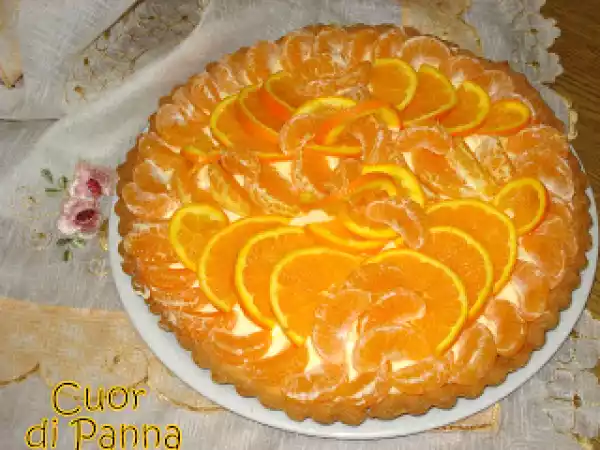 Ricetta Crostata arance e mandarini