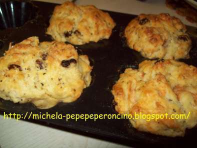 Ricetta Muffins aromatici con panna acida e mele