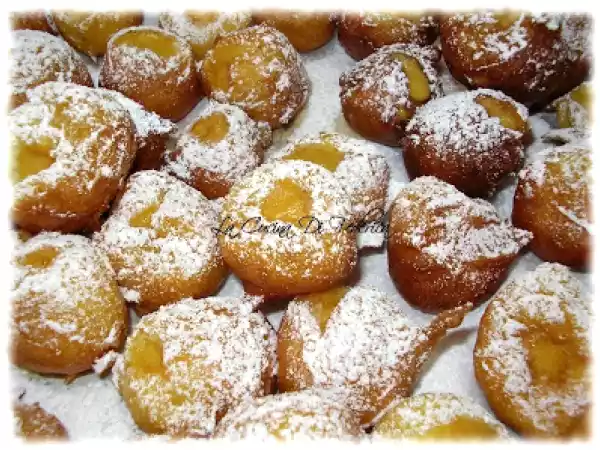 Ricetta Frittelle alla crema zabaione