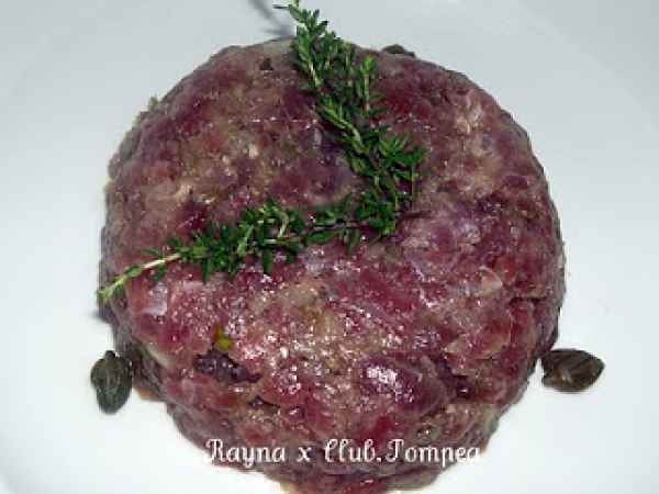 Ricetta Tartare di tonno fresco