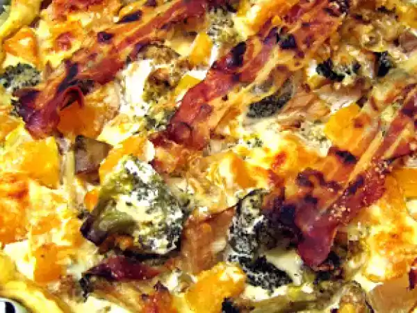 Ricetta Quiche di broccoli e zucca al gorgonzola