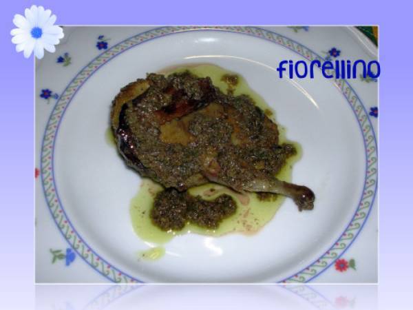 Ricetta Piccione in salsa di olive verdi