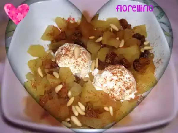 Ricetta Mele cotte e gelato: lo strudel spogliato!