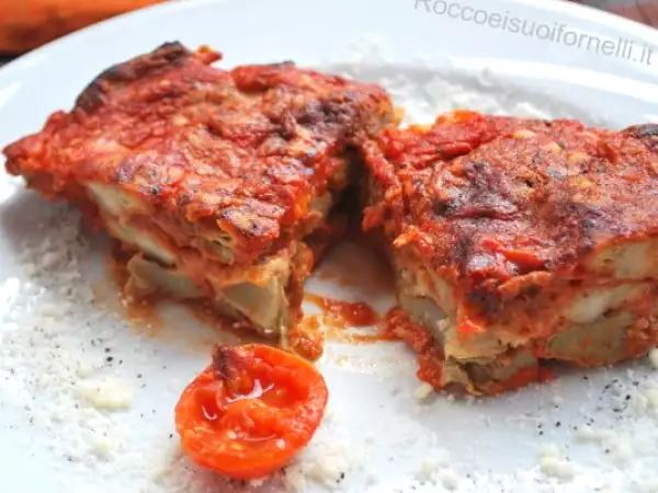 Ricetta Parmigiana di carciofi