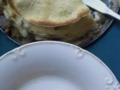 Ricetta Lasagne di crepes con funghi