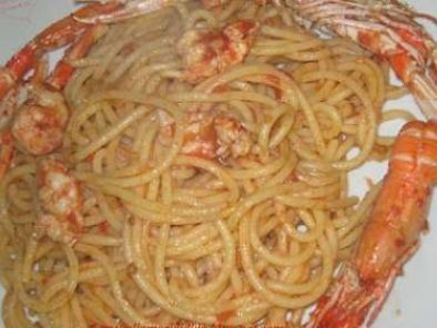 Ricetta Spaghetti agli scampi