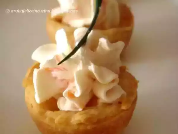 Ricetta Tartellette di philadelphia al salmone