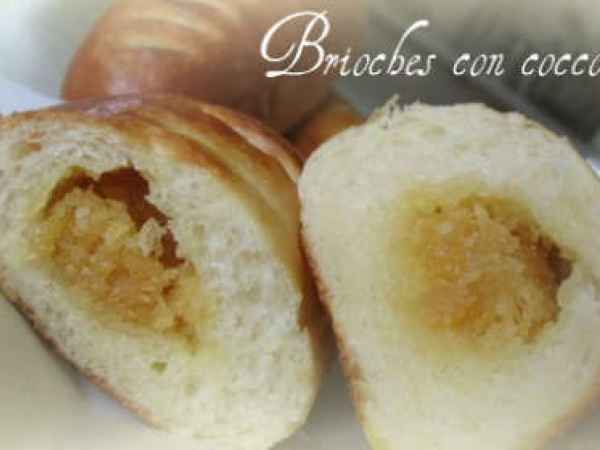 Ricetta Brioches con crema al cocco