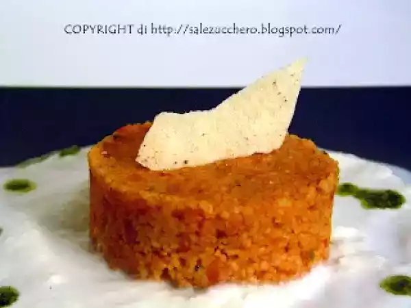 Ricetta Couscous al pomodoro, mozzarella di bufala ed olio al basilico