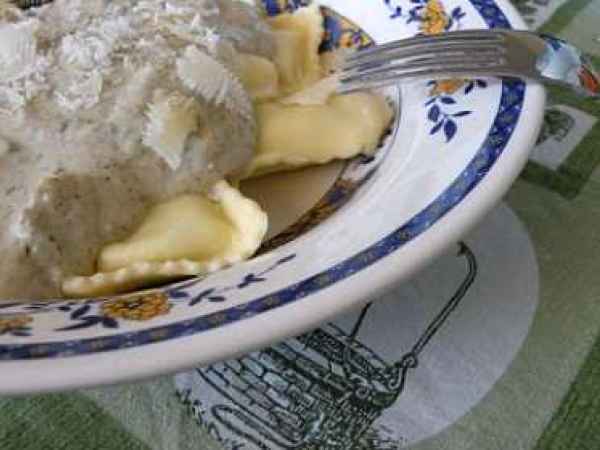 Ricetta Pasta con crema di funghi