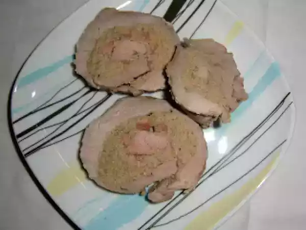 Ricetta Rotolo di maiale ai carciofi