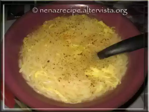 Ricetta Pastina alla stracciatella
