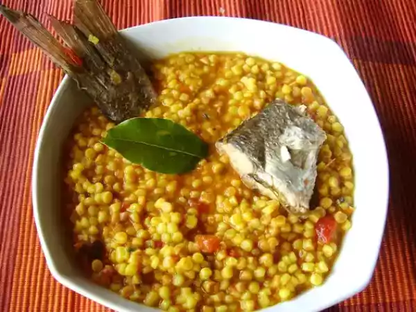Ricetta Fregula sarda con sughetto piccante ai muggini