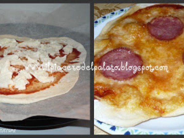 Ricetta Pizza al microonde