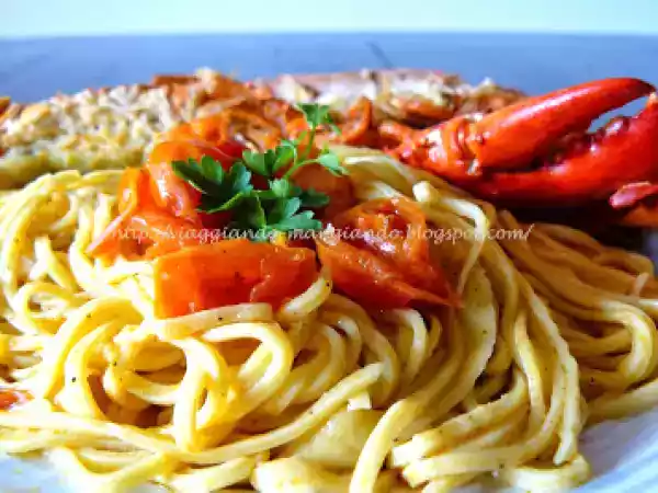 Ricetta Tagliolini all'astice