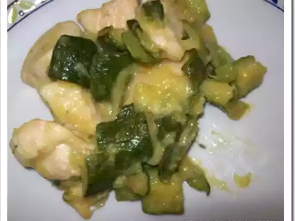 Ricetta Pollo zucchine e zenzero