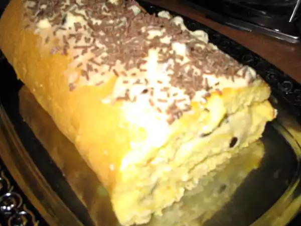 Ricetta Rotolo farcito con crema al mascarpone