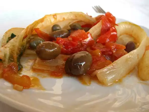 Ricetta Bietole da costa con capperi e olive taggiasche