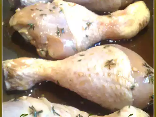 Ricetta Pollo marinato al timo e limone