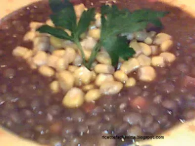 Ricetta Zuppa di lenticchie e orzo perlato