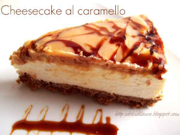 Ricetta Cheesecake al caramello