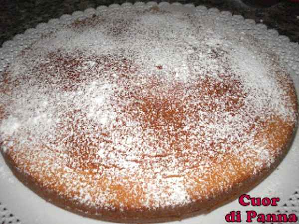 Ricetta Torta alle mandorle e fiori d' arancio