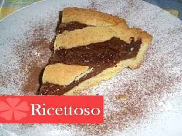 Ricetta Crostata al cioccolato e crema di nocciola