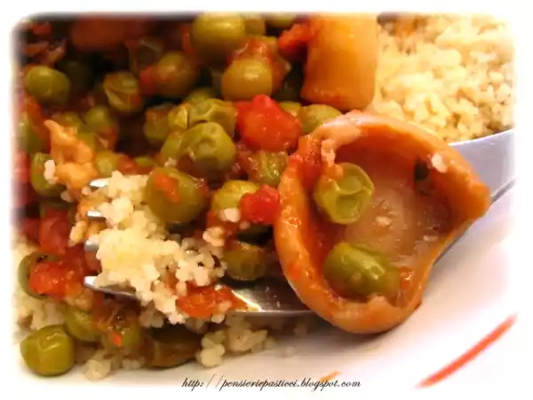 Ricetta Evviva la slow cooker...seppioline coi piselli