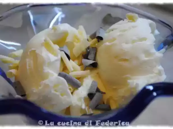 Ricetta Gelato al cioccolato bianco
