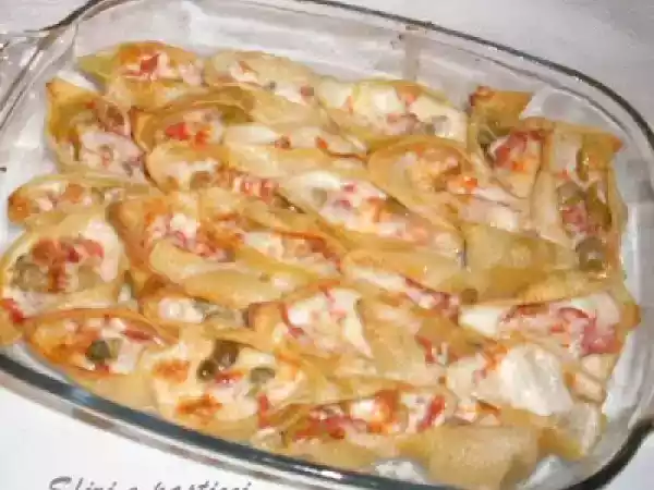 Ricetta Conchiglioni ripieni alla pizzaiola