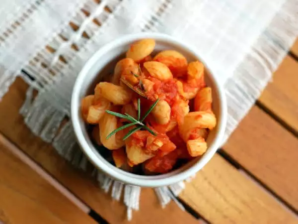 Ricetta Pasta ai ceci e rosmarino