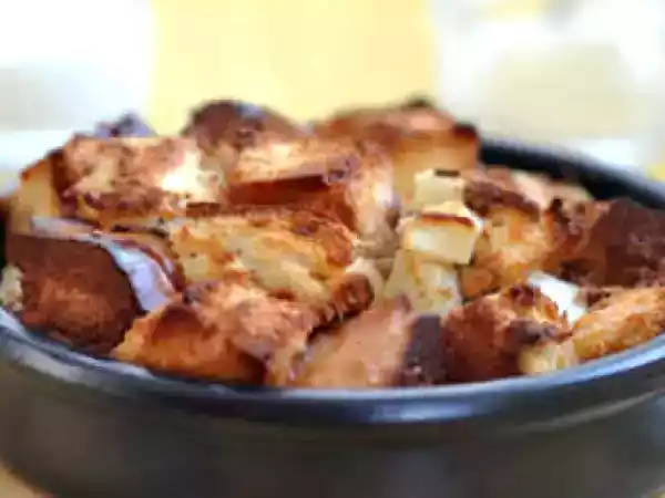 Ricetta Budino di pane e mele