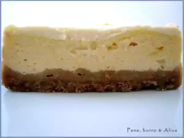 Ricetta Cheescake prima e dopo