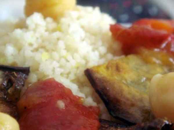 Ricetta Cous cous allo zafferano e limone con verdure