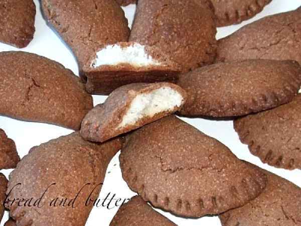 Ricetta Biscotti al cioccolato con ripieno di cocco!!!!