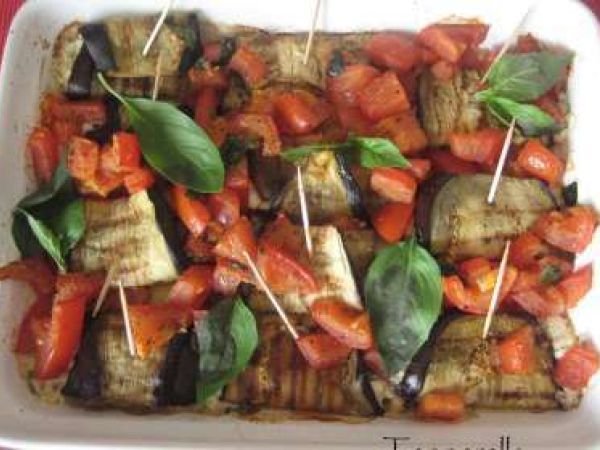 Ricetta Involtini di melanzane alla greca