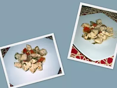 Ricetta Bocconcini di pollo al cartoccio con erbe di provenza