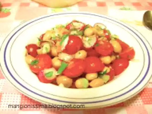 Ricetta Insalata di fagioli borlotti