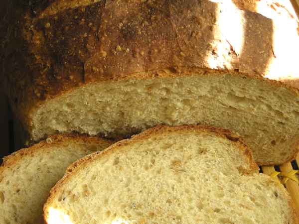 Ricetta Pane bianco quotidiano con fiocchi d'avena