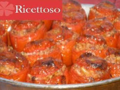 Ricetta Pomodori ripieni con riso (ricetta greca)