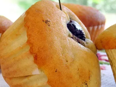 Ricetta Muffins al mascarpone, ciliegie e vaniglia