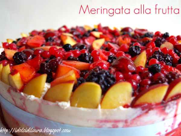 Ricetta Meringata alla frutta