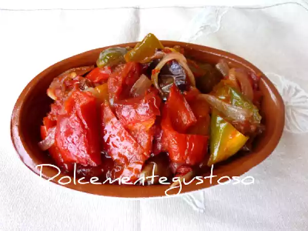 Ricetta Peperoni e melenzane in agrodolce