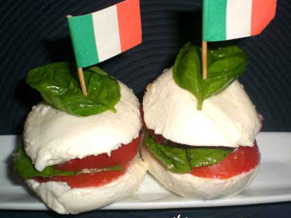 Ricetta Sandwich di mozzarella