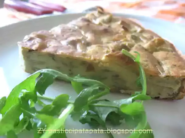 Ricetta Torta fredda di ceci e catalogna