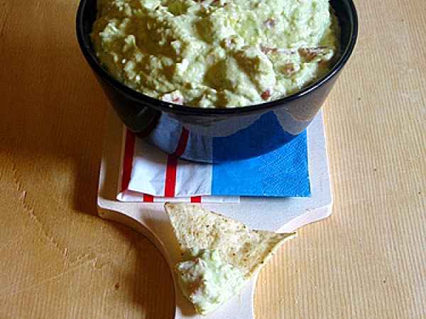 Ricetta Dip di avocado, feta e pomodori