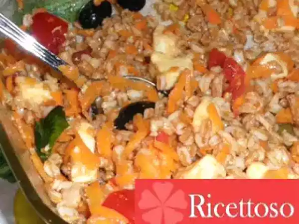 Ricetta Insalata di farro, tonno e peperoni